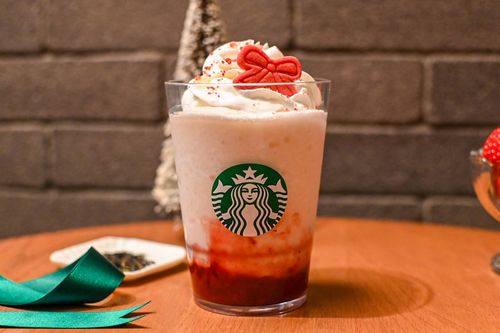 スタバ新作ジョイフルメドレーフラペチーノを最速レポ。カスタマイズ用の特別クッキーも発売