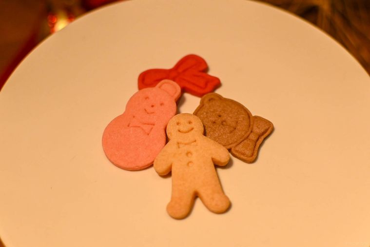 クッキーのアップ