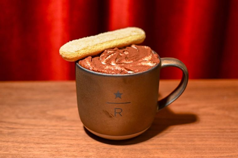 ドリンクを正面から