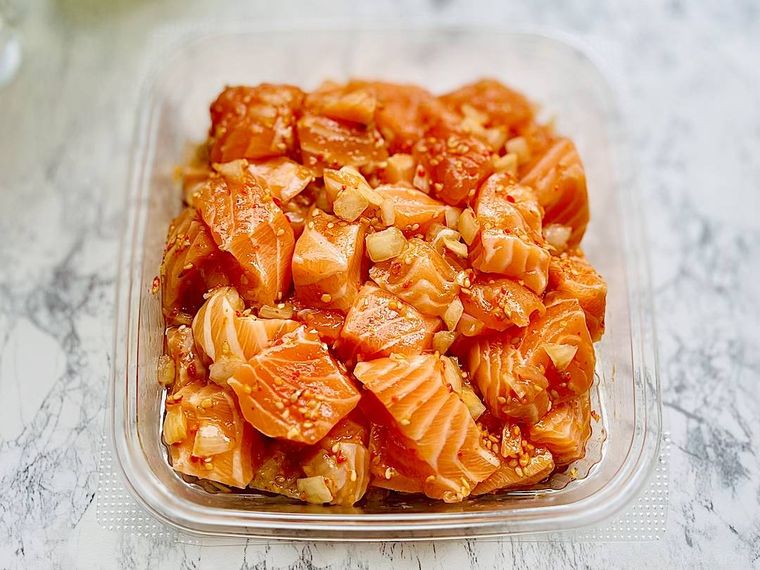 コストコサーモンポキの中身