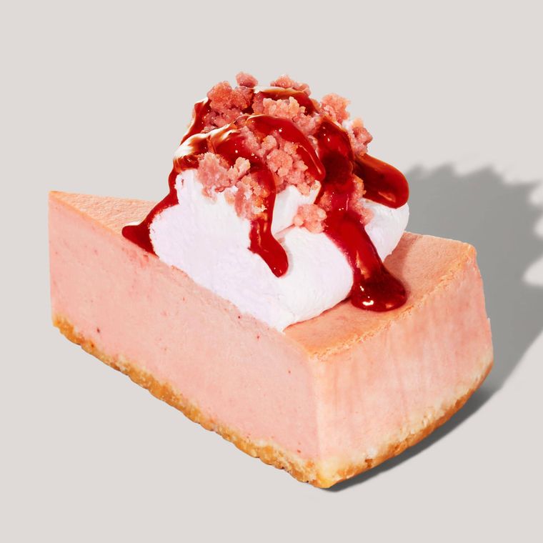 ストロベリーのチーズケーキ