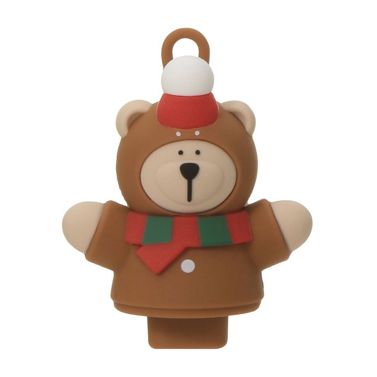 くまの形のドリンクホールキャップ