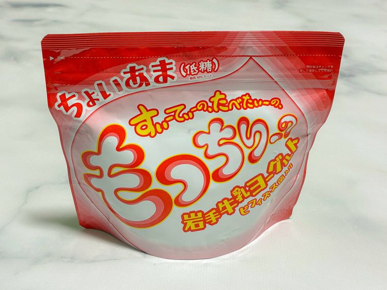 ロピアのもっちりーのヨーグルト低糖タイプパッケージ