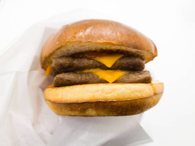 モスバーガーモスの匠味 黒毛和牛のダブルチーズバーガー