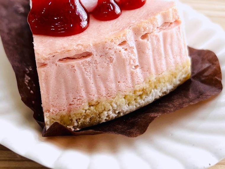 スターバックスのストロベリーチーズケーキ