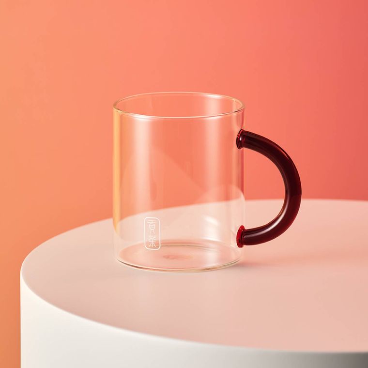 ゴンチャのオリジナルグラスマグカップ