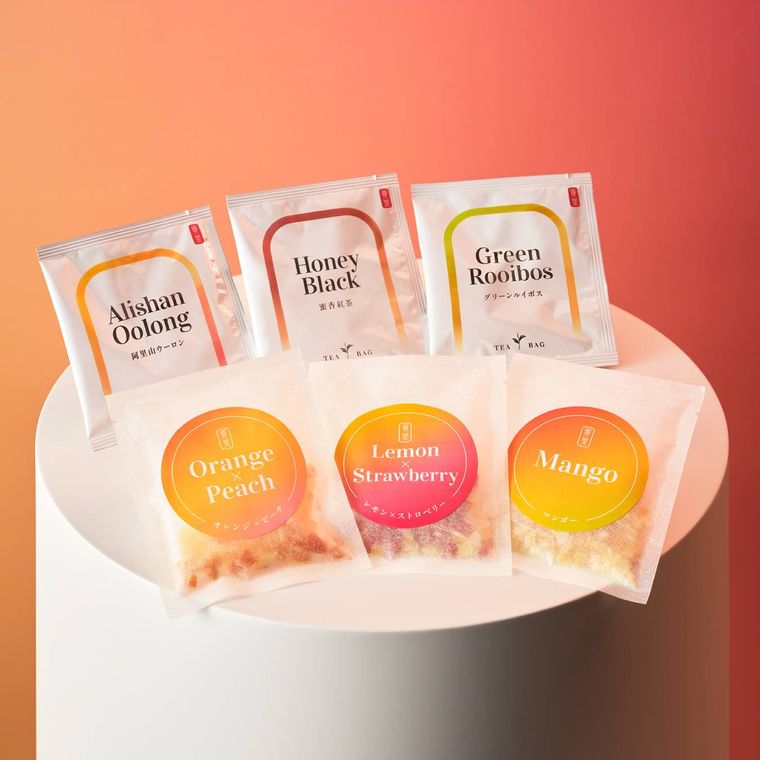 ゴンチャのフルーツティーアソート