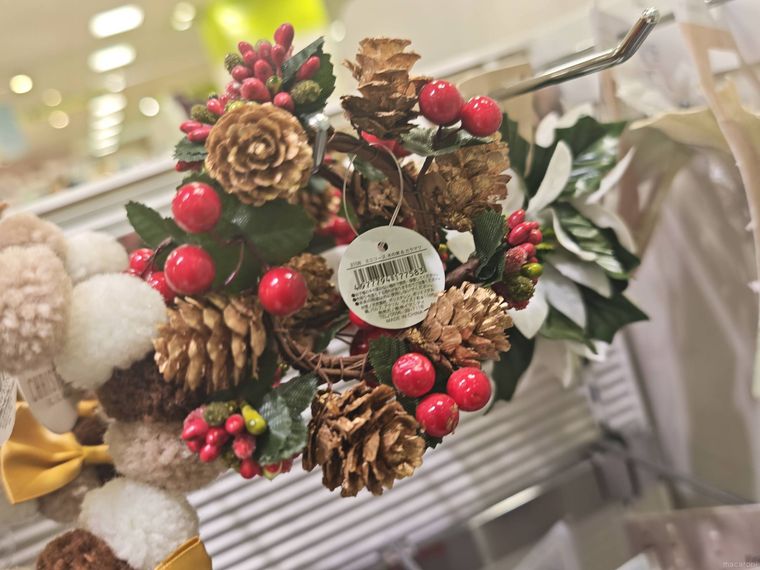 ミニリース 木の実  カラマツ