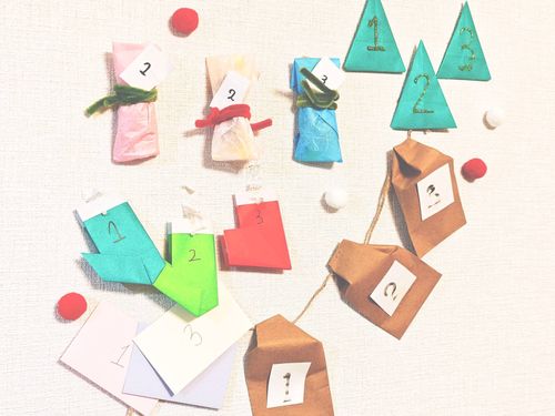 子どもと作れる100均材料の手作りアドベントカレンダーアイデア10選
