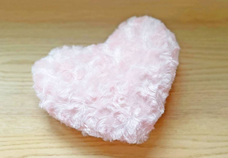 セリアのミニクッション ハート