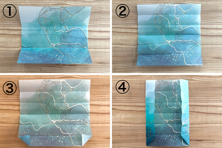 折り紙ギフトボックスの作り方