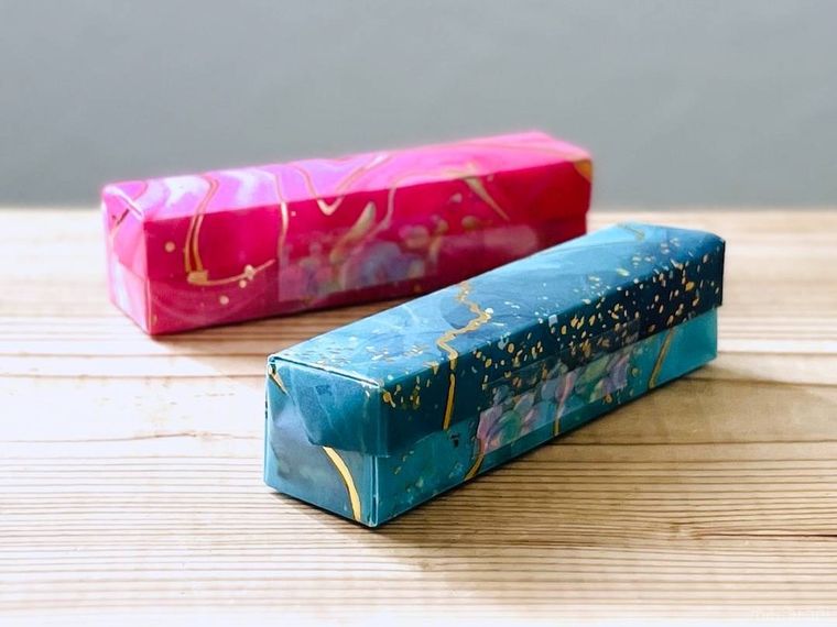 折り紙で作ったギフトボックス