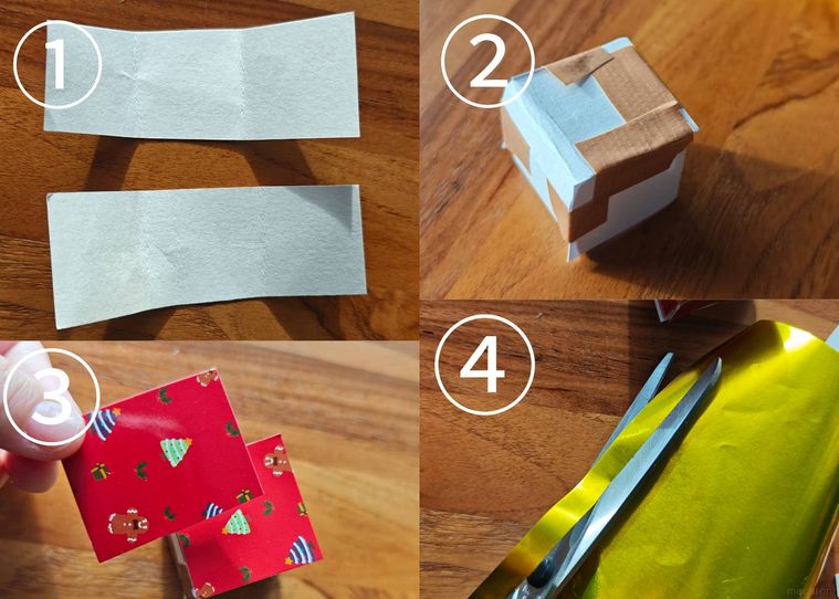 工作初心者でも作りやすいプレゼントボックスの作り方