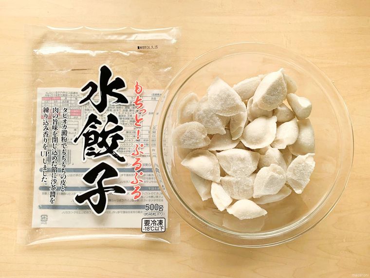 ロピアのもちっとぷるぷる水餃子の中身