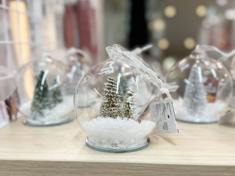 ダイソーのガラスオーナメント