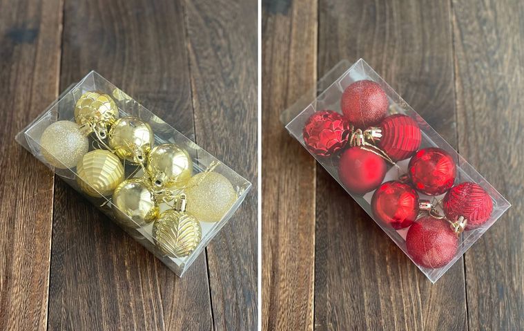 ダイソークリスマスボール