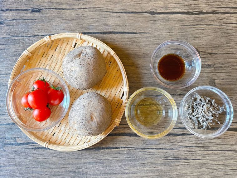 塩こんぶとじゃがいもシャキシャキサラダの材料