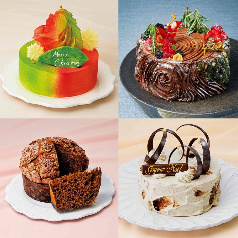 高島屋大阪店のクリスマスケーキ4種