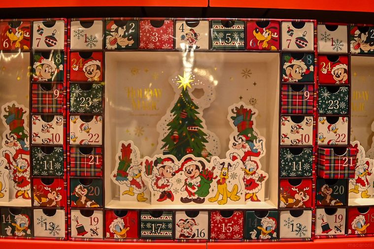 アドベントカレンダーのアップ