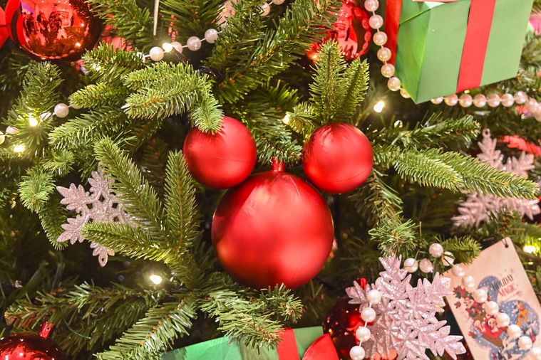 ミッキーマウス型のオーナメント