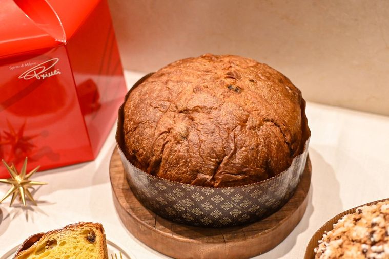 パネトーネのアップ