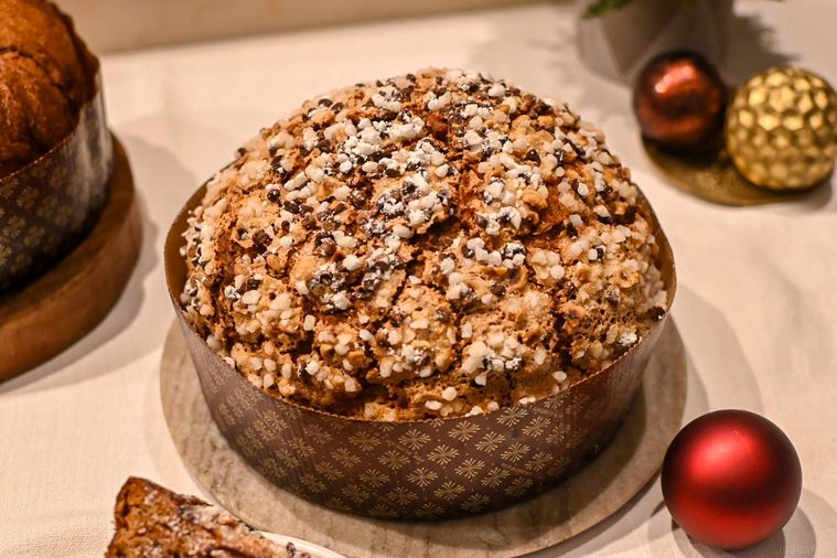 パネトーネのアップ