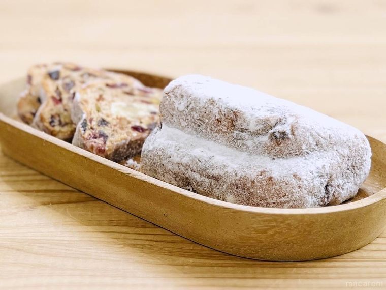 カットしたシュトーレン