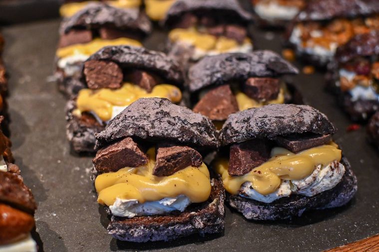 ドーナツのアップ