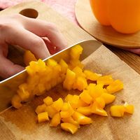 作り方 パプリカと豚こま肉のヤンニョムから揚げ