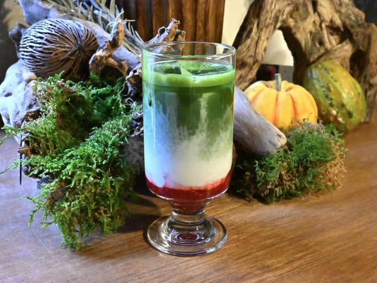 2. 抹茶ココライチ