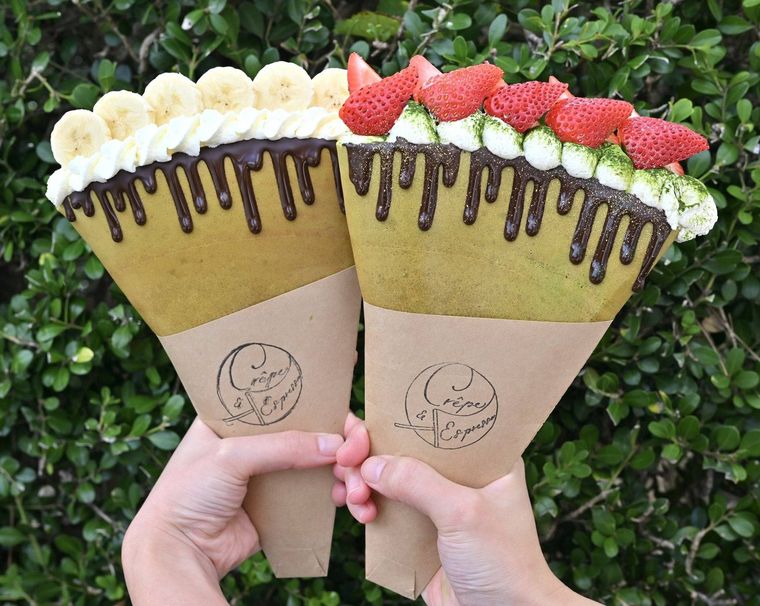 1. チョコメルトクレープ