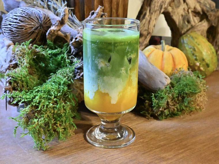 1. 果実抹茶ラテ