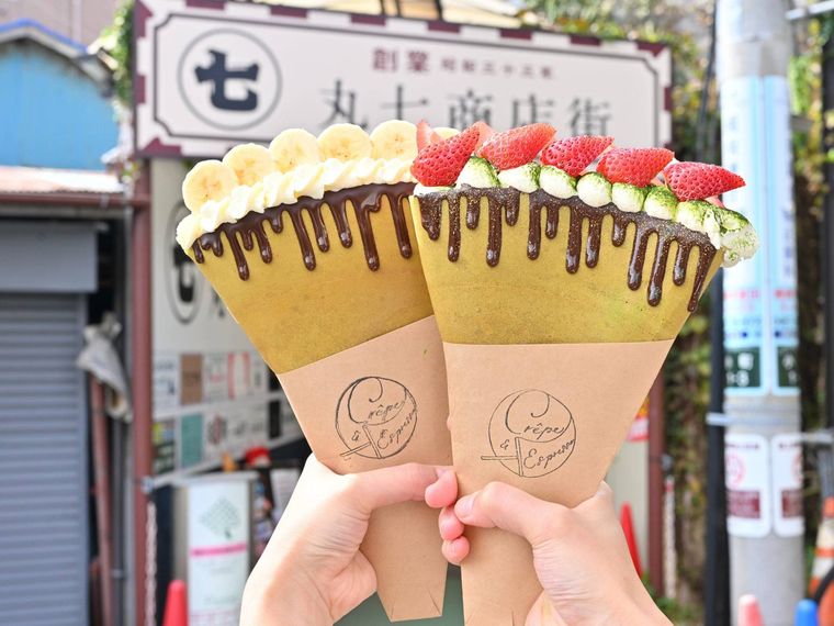 関東初登場クレープとエスプレッソと かまくら茶房