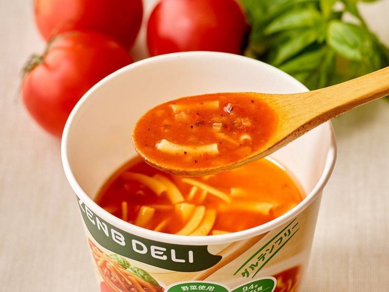 2. 完熟トマトのスープパスタ2