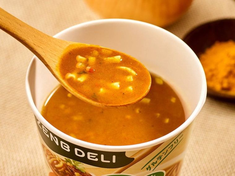 1. コク旨カレーのスープパスタ2