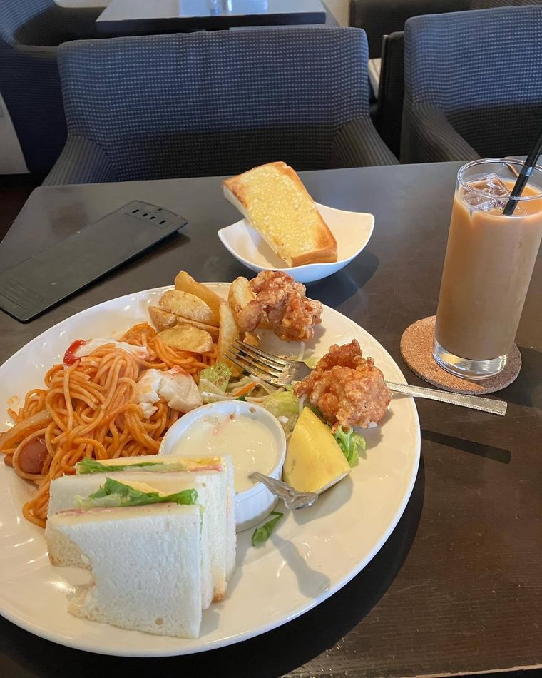 オーシャンカフェのスペシャルモーニング