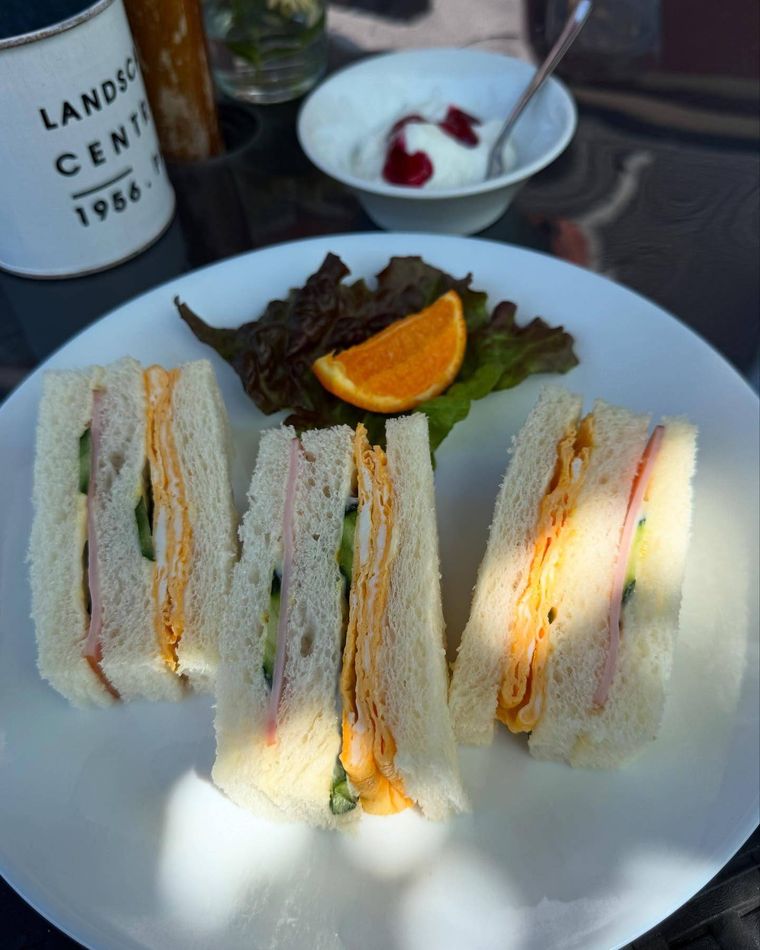 プーティーカフェのモーニング