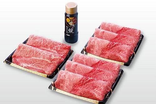 4. A5最高ランク柿安牛または近江牛黒毛和牛すき焼食べくらべ福袋