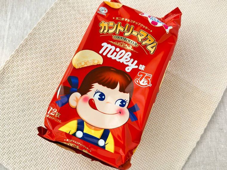 カントリーマアムミルキー味のパッケージ