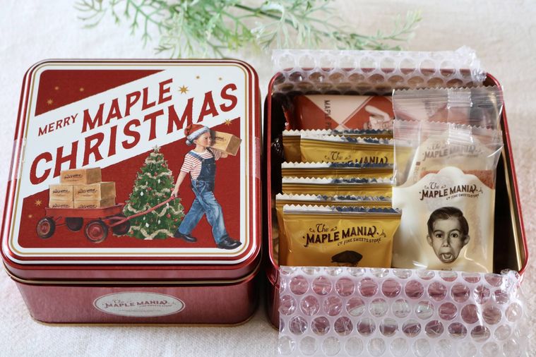 メープルクリスマス缶が2025年も登場