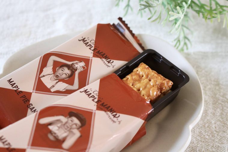 メープルパイサンドのパッケージ