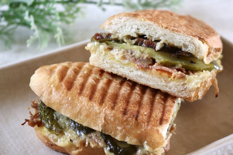 キューバサンドの断面