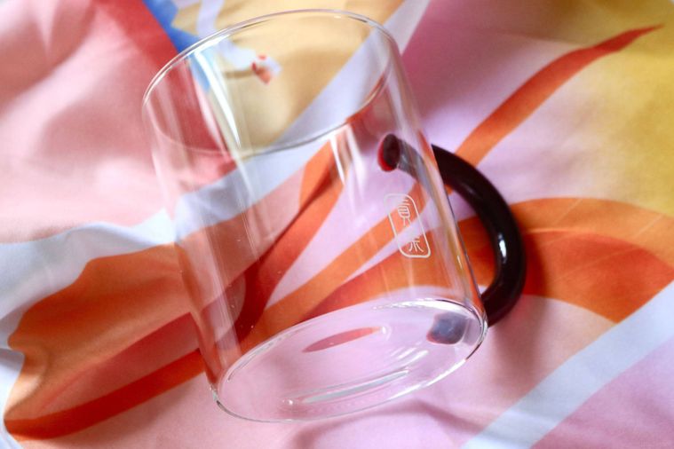 オリジナルグラスマグカップ