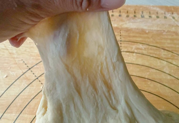 パン生地のグルテンチェック