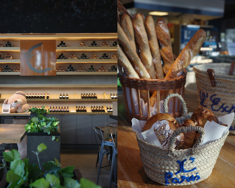 レストランの内観