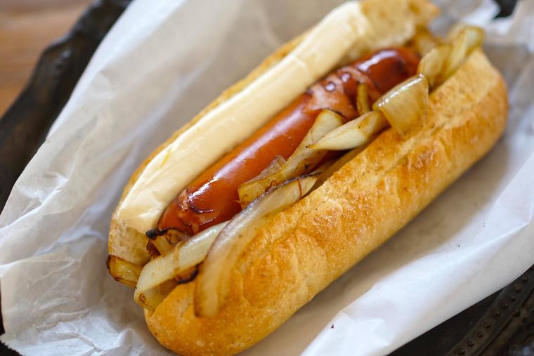 手作りのシアトルドッグ