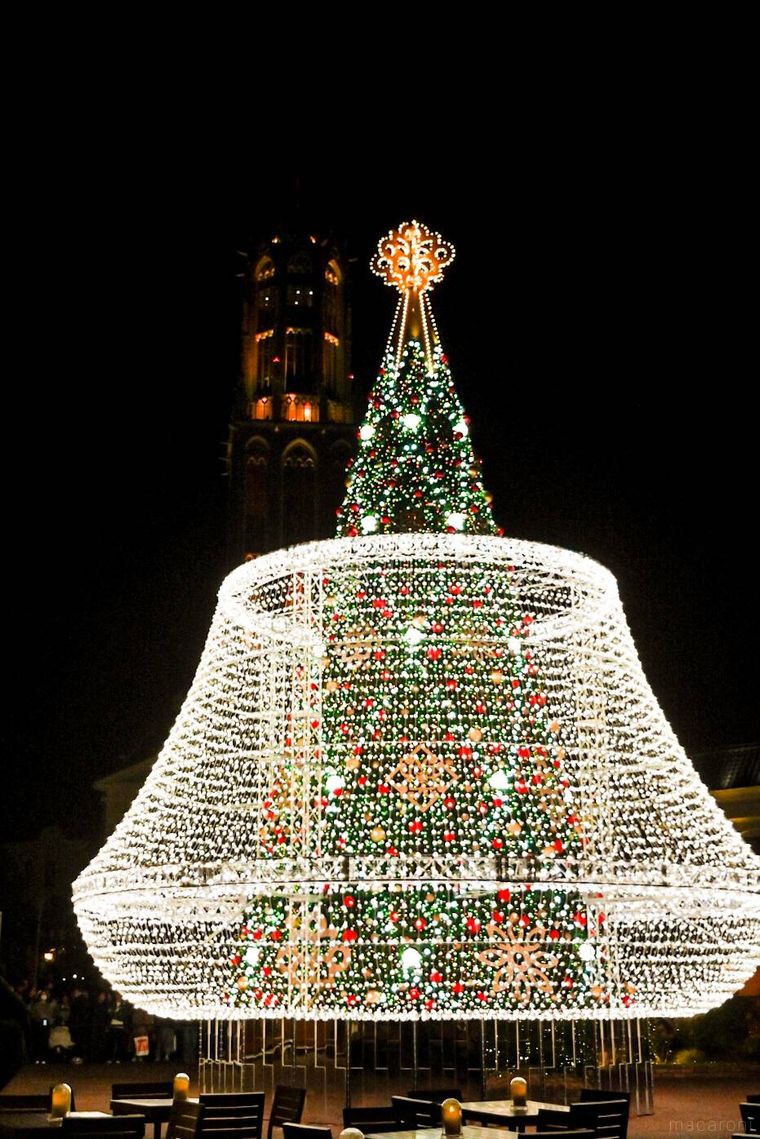 クリスマスツリーのアップ