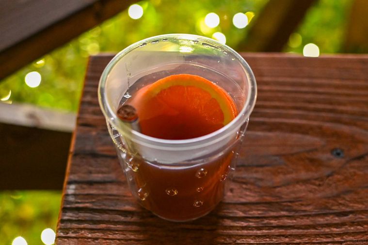 ドリンクのアップ