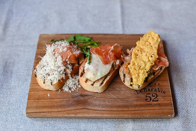 3種のクロスティーニ