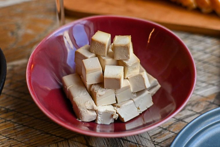 クリームチーズのアップ